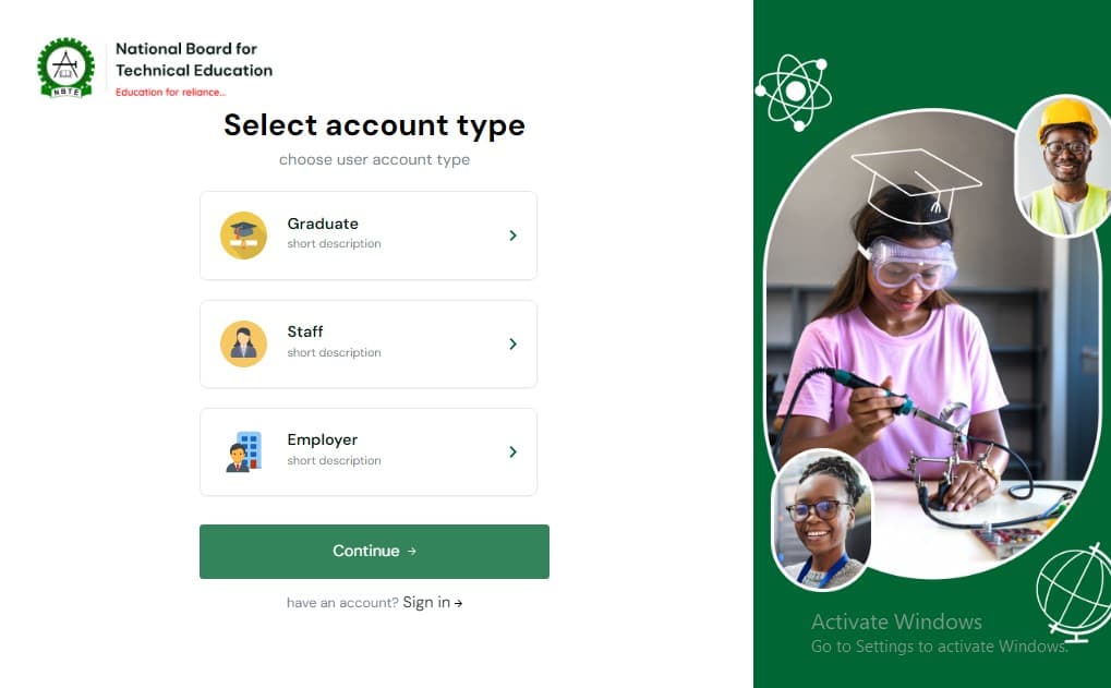 TVET Client app