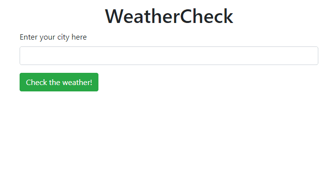 Weather App